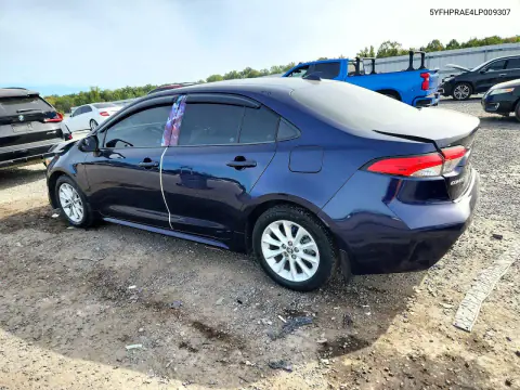 2020 Toyota Corolla Le VIN 5YFHPRAE4LP009307 фото 2