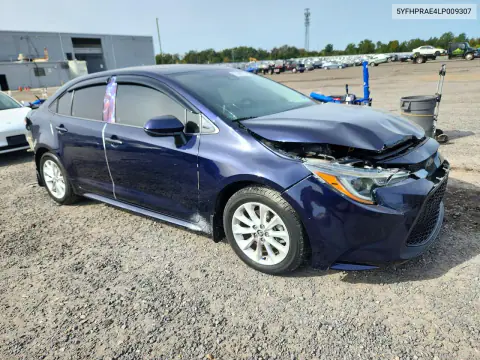 2020 Toyota Corolla Le VIN 5YFHPRAE4LP009307 фото 4