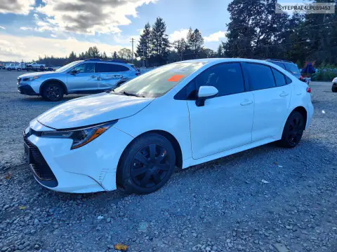 2020 Toyota Corolla Le VIN 5YFEPRAE4LP089453 фото 1