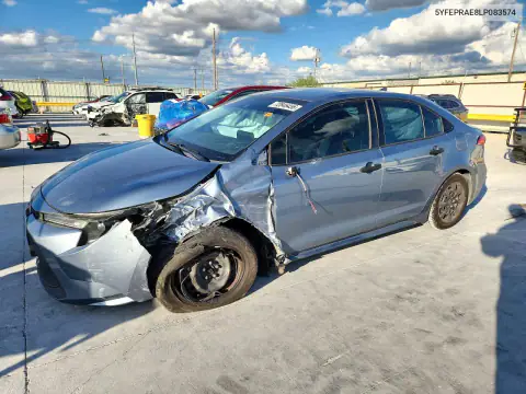 5YFEPRAE8LP083574 — 2020 Toyota Corolla, Front end, before-repair photos
