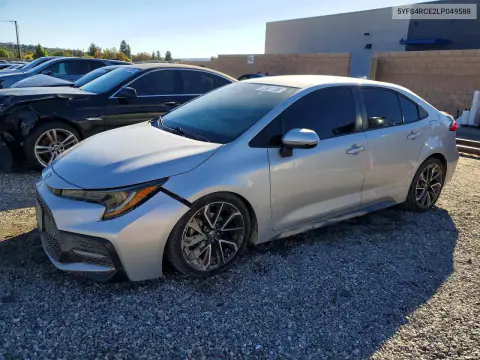 5YFS4RCE2LP049588 — 2020 Toyota Corolla, Flood, before-repair photos