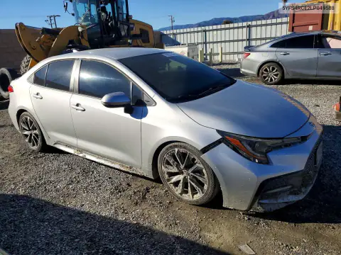 5YFS4RCE2LP049588 — 2020 Toyota Corolla, photo 4 from Copart 28.10.2026, Flood