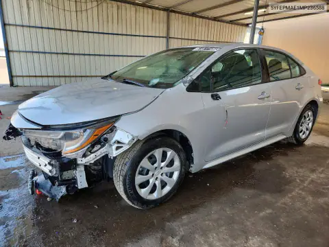 5YFEPMAE1MP236588 — 2021 Toyota Corolla, Dachowanie, zdjęć przed naprawą