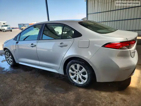 5YFEPMAE1MP236588 — 2021 Toyota Corolla, zdjęcie 2 z Copart 29.10.2026, Dachowanie