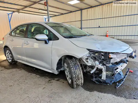 5YFEPMAE1MP236588 — 2021 Toyota Corolla, zdjęcie 4 z Copart 29.10.2026, Dachowanie