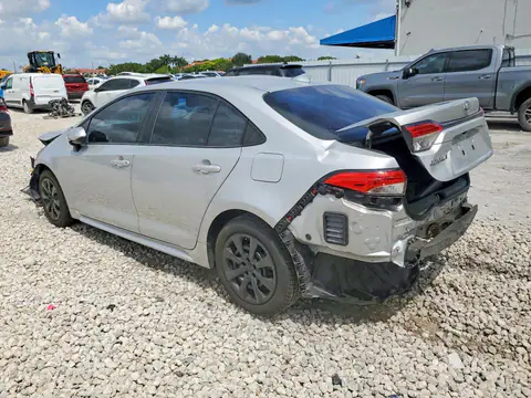 2021 TOYOTA COROLLA VIN 5YFEPMAE7MP258885 фото 2