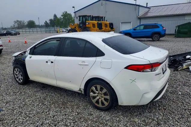 2021 TOYOTA COROLLA VIN JTDEPMAE6MJ166834 фото 2