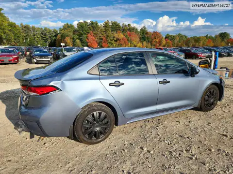 5YFEPMAEXMP168727 — 2021 Toyota Corolla, photo 3 from Copart 29.10.2026, Rear end