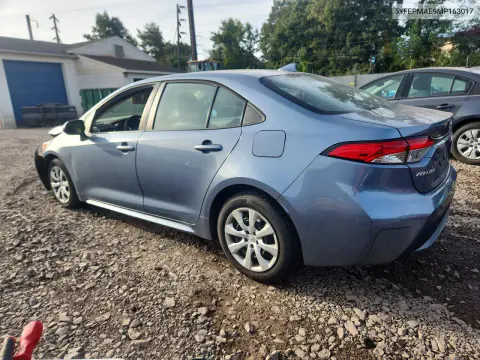 2021 Toyota Corolla Le VIN 5YFEPMAE9MP163017 фото 2