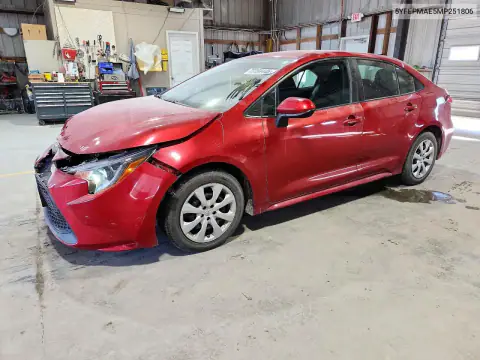5YFEPMAE5MP251806 — 2021 Toyota Corolla, Front end, before-repair photos
