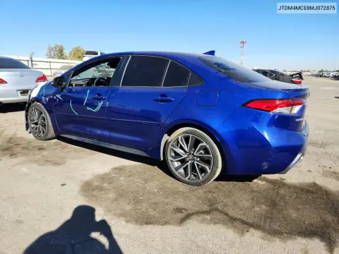 2021 Toyota Corolla Se VIN JTDM4MCE8MJ072875 фото 2