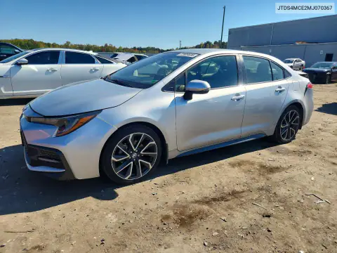 JTDS4MCE2MJ070367 — 2021 Toyota Corolla, Tył, zdjęć przed naprawą