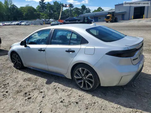 2022 Toyota Corolla Se VIN 5YFS4MCE6NP118949 фото 2