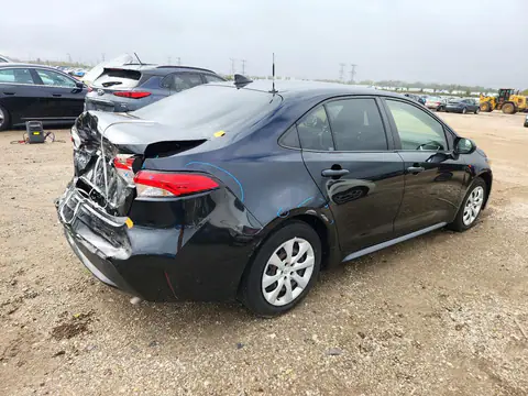 JTDEPMAE3NJ216655 — 2022 Toyota Corolla, photo 3 from Copart, Rear end