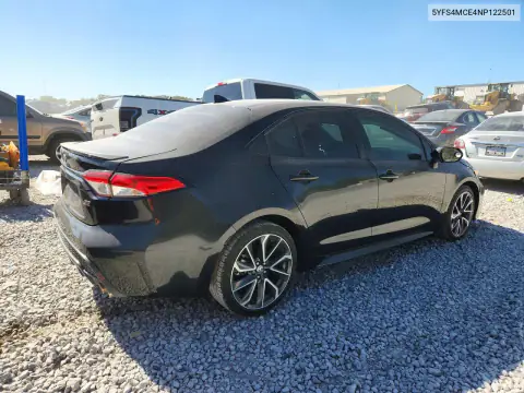 5YFS4MCE4NP122501 — 2022 Toyota Corolla, foto 3 de Copart, Parte delantera