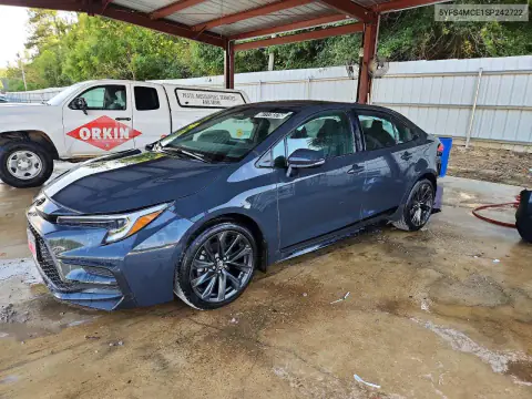 5YFS4MCE1SP242722 — 2025 Toyota Corolla, Задняя часть, фото до ремонта