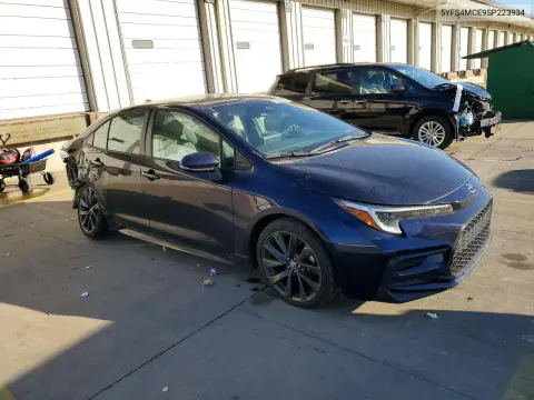 2025 Toyota Corolla Se VIN 5YFS4MCE9SP223934 фото 4