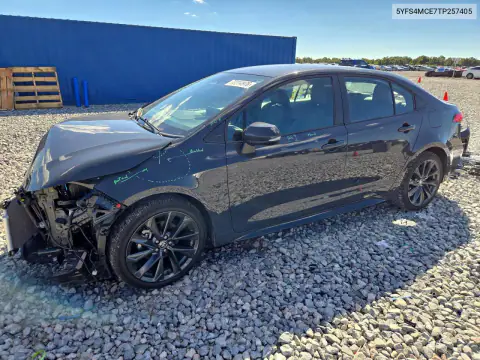 5YFS4MCE7TP257405 Toyota Corolla 2026 — Front end damage, before-repair photo