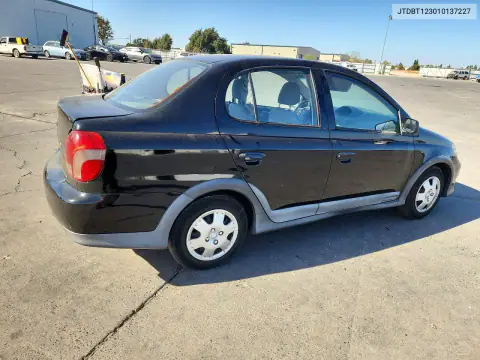 JTDBT123010137227 — 2001 Toyota Echo, фото 3 с аукциона Copart, Задняя часть