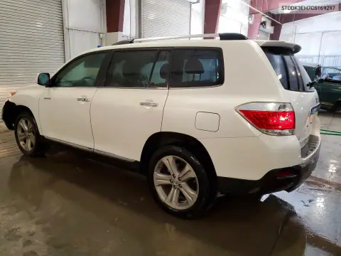 5TDDK3EH7CS169297 — 2012 Toyota Highlander, photo 2 from Copart, Front end