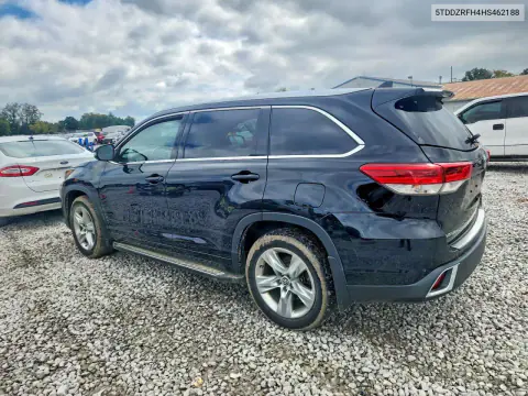 2017 Toyota Highlander Limited VIN 5TDDZRFH4HS462188 фото 2