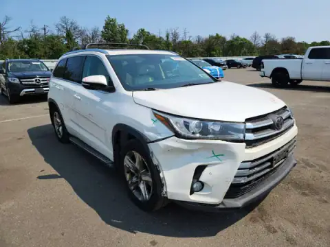 5TDDZRFH5JS844364 — 2018 Toyota Highlander, фото 4 з Copart 25.09.2026, Передня частина