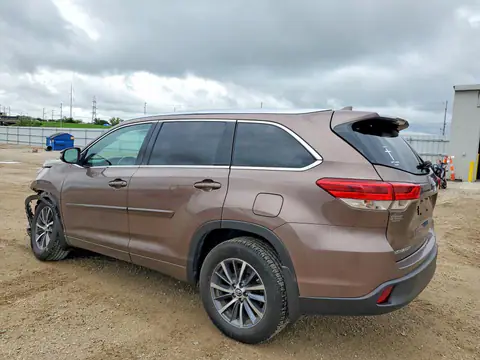 2018 TOYOTA HIGHLANDER VIN 5TDJZRFH8JS875059 фото 2