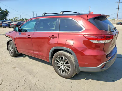 2018 Toyota Highlander VIN 5TDKZRFH7JS540041 фото 2