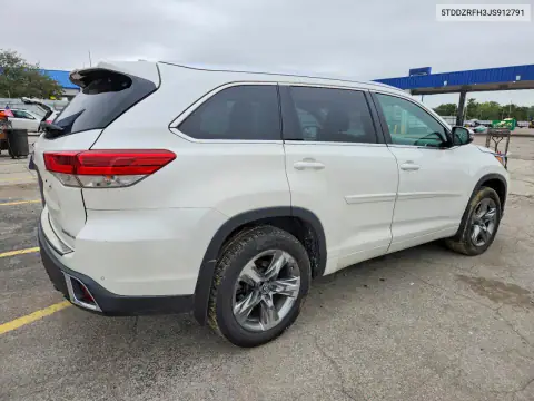 5TDDZRFH3JS912791 — 2018 Toyota Highlander, фото 3 с аукциона Copart, ПЕРЕДНЯЯ ЧАСТЬ