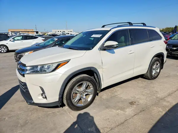 5TDYZRFH4JS237695 Toyota Highlander 2018 — uszkodzenie Normalne zużycie, zdjęcie przed naprawą
