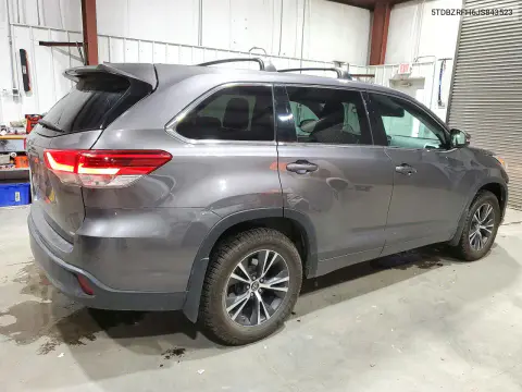2018 Toyota Highlander Le VIN 5TDBZRFH6JS843523 фото 3