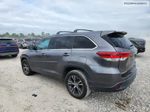 5TDZZRFH3JS254721 — 2018 Toyota Highlander, foto 2 de Copart 22.10.2026, Pequeñas abolladuras y arañazos