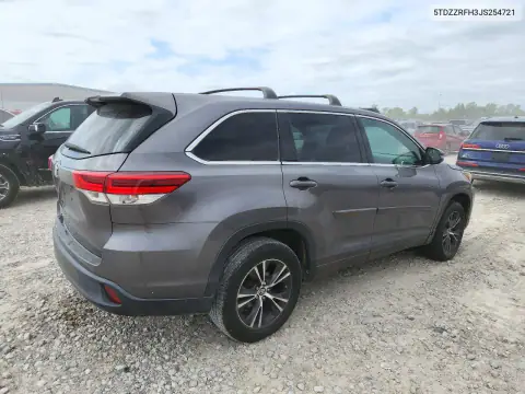 5TDZZRFH3JS254721 — 2018 Toyota Highlander, foto 3 de Copart 22.10.2026, Pequeñas abolladuras y arañazos