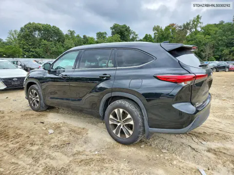 2020 Toyota Highlander Xle VIN 5TDHZRBH9LS030292 фото 2