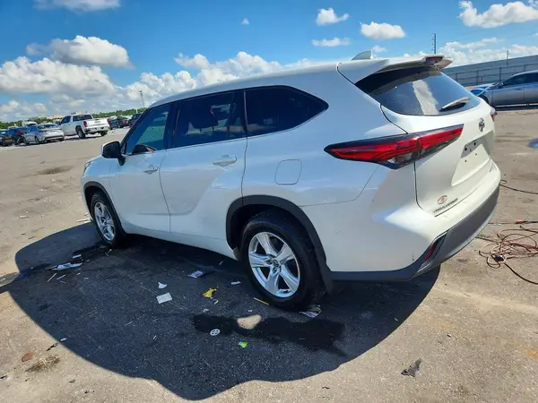 5TDBZRBH6LS514104 — 2020 Toyota Highlander, zdjęcie 2 z Copart, Bok