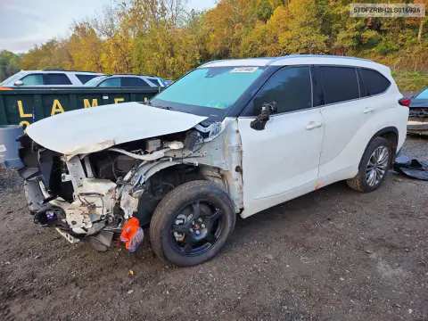 2020 Toyota Highlander Platinum VIN 5TDFZRBH2LS016936 фото 1