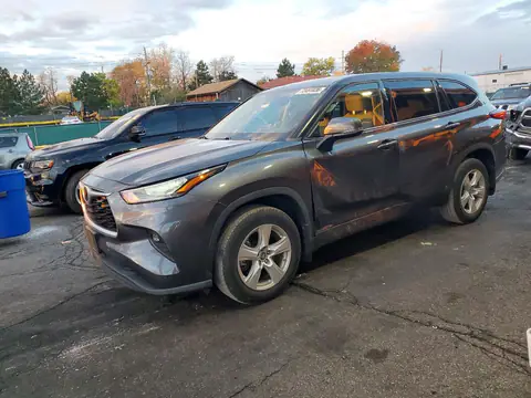 5TDBZRBH1LS515886 — 2020 Toyota Highlander, БОКОВАЯ ЧАСТЬ, фото до ремонта