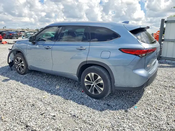 5TDHZRBH7MS125032 — 2021 Toyota Highlander, photo 2 from Copart 06.10.2026, Front end