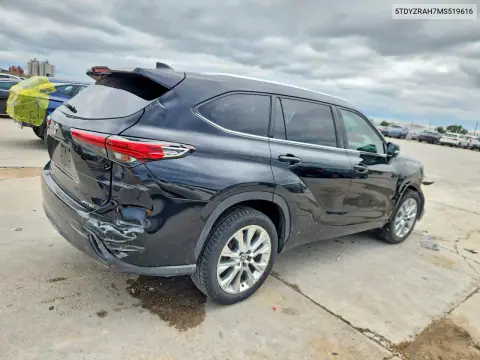 2021 Toyota Highlander Limited VIN 5TDYZRAH7MS519616 фото 3