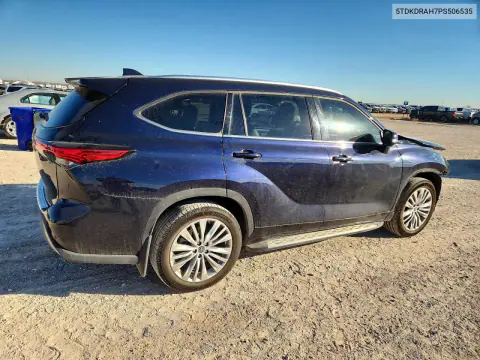 2023 Toyota Highlander Platinum VIN 5TDKDRAH7PS506535 фото 3