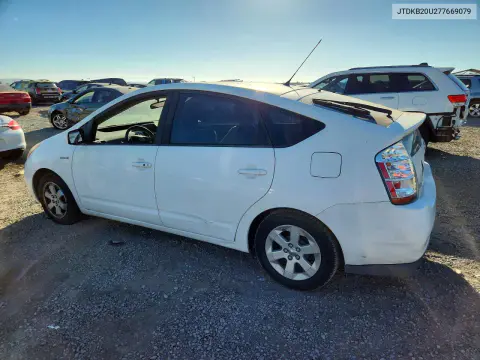2007 Toyota Prius Base VIN JTDKB20U277669079 фото 2