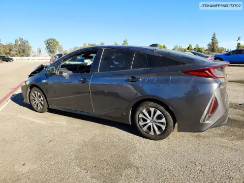 2021 Toyota Prius Prime Le VIN JTDKAMFP9M3173702 фото 2
