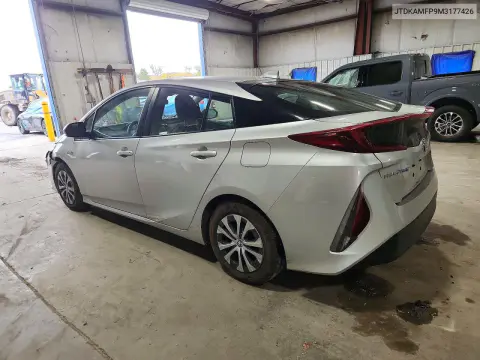 2021 Toyota Prius Prime Le VIN JTDKAMFP9M3177426 фото 2