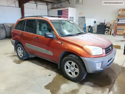 JTEHH20V626063473 — 2002 Toyota RAV4, Незначні вм’ятини й подряпини, фото до ремонту