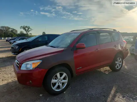 2007 Toyota Rav4 Limited VIN JTMBK31V576014059 фото 1