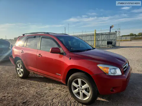 2007 Toyota Rav4 Limited VIN JTMBK31V576014059 фото 4