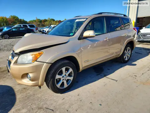 2010 Toyota Rav4 Limited VIN 2T3DF4DV0AW073170 фото 1