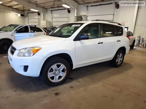 2T3ZF4DV1AW036375 — 2010 Toyota RAV4, Hail, before-repair photos