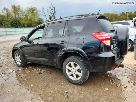 2010 Toyota Rav4 Limited VIN 2T3DF4DV3AW031379 фото 2
