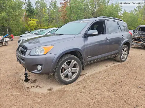 2012 Toyota Rav4 Sport VIN 2T3RF4DV2CW204852 фото 1